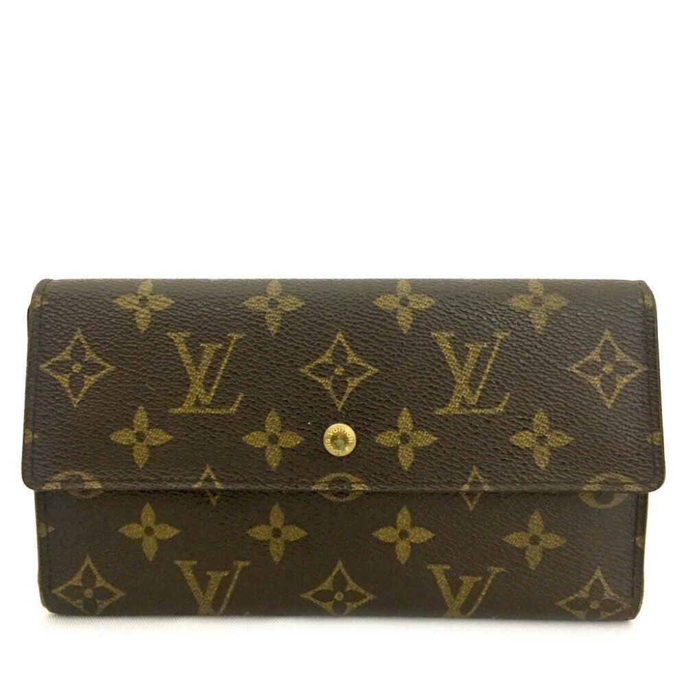 authentic Louis Vuitton Monogram Tresor wallet - Picture 1 of 10